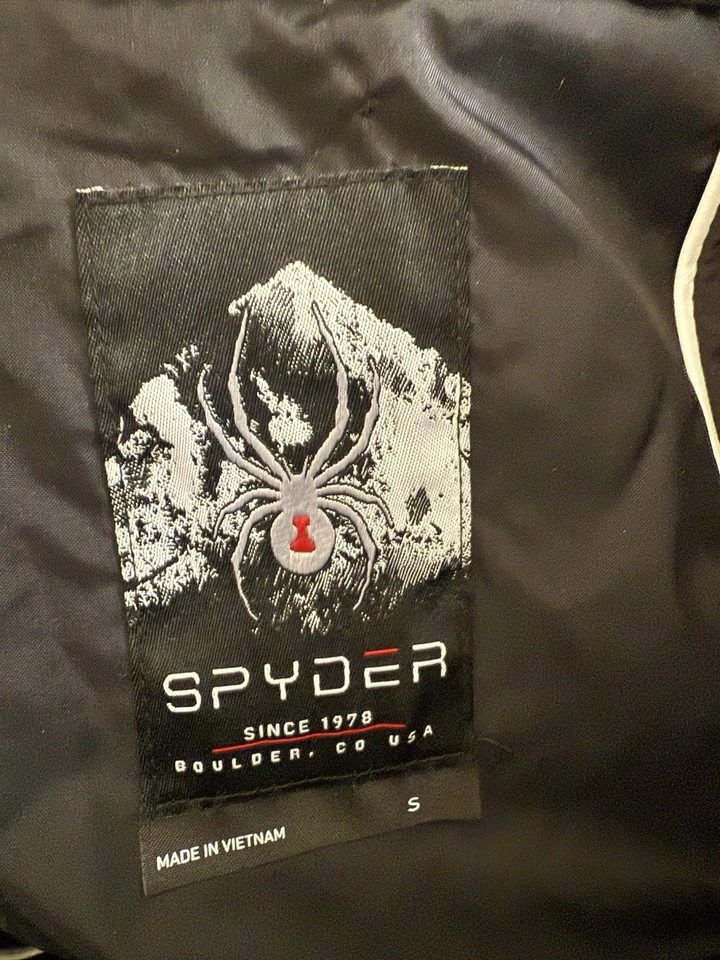 Chaqueta de Invierno Spyder Leader GTX Snowboard Esquí Azul Para Hombre Talla S Foto 4 de 4