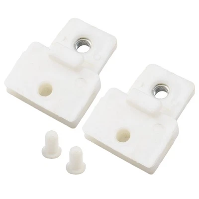 Channel Clips Glass 2pcs/Set Fit Many Import Car For Chevrolet - Image 1 of 4