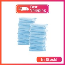 Sunny zzzZZ Ultra Soft 24 Pack Baby Washcloths - 10x10 Inches - Coral Fleece Ext