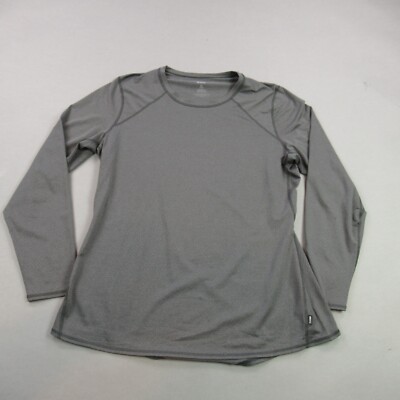 REI Shirt Womens XL Long Sleeve Crew Neck Pullover Stretch Lightweight Active