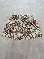 Blumarine Blugirl Women's L Tack Medallion Print Skirt