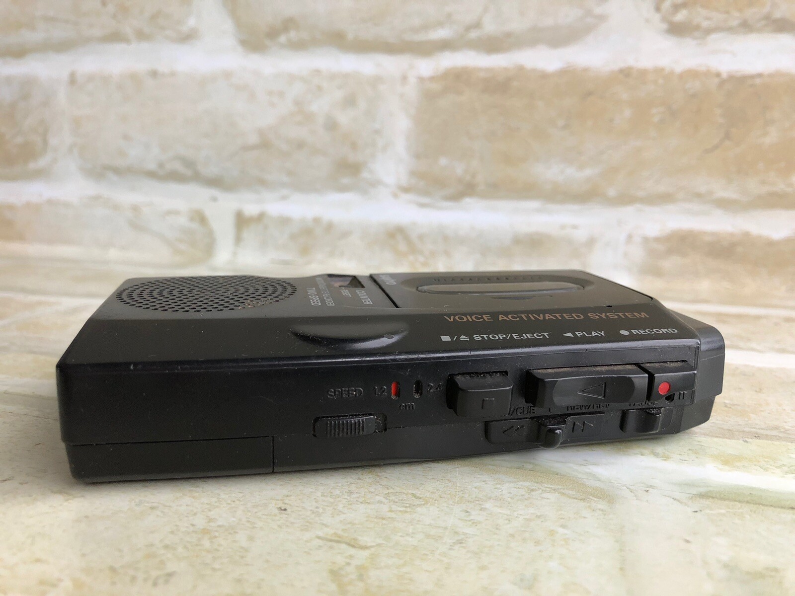 Lot De 2 Enregistreurs Microcassette Sanyo M-5699 - 2 Vitesses - Batterie