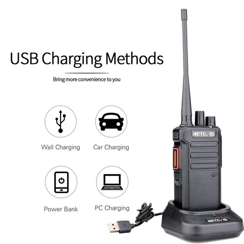 Radio Walkie Talkie Digital/Analógico 32CH 3*DMR Retevis RT43 UHF 5W para Fábrica - Imagen 5 de 10