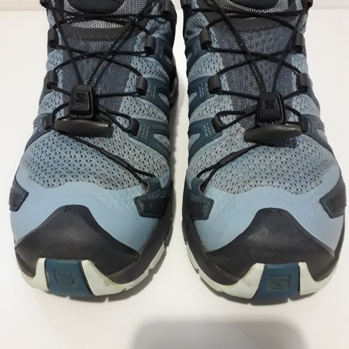 Salomon XA Pro 3D v8 Womens US 8.5 Trail Running Shoes Blue Athletic Sneakers - Picture 6 of 19