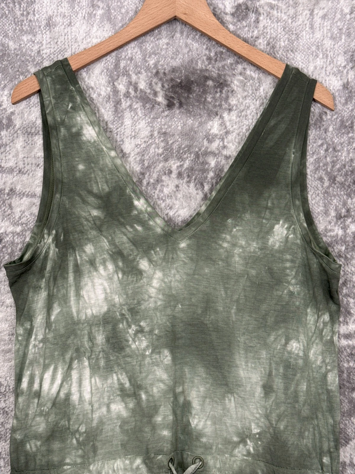 sweaty-betty dress tie dye drawstring sleeveless 