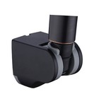 2Pcs/lot  Black Plated  ABS Adjustable Shower Holder Hand Shower Holder Bracket