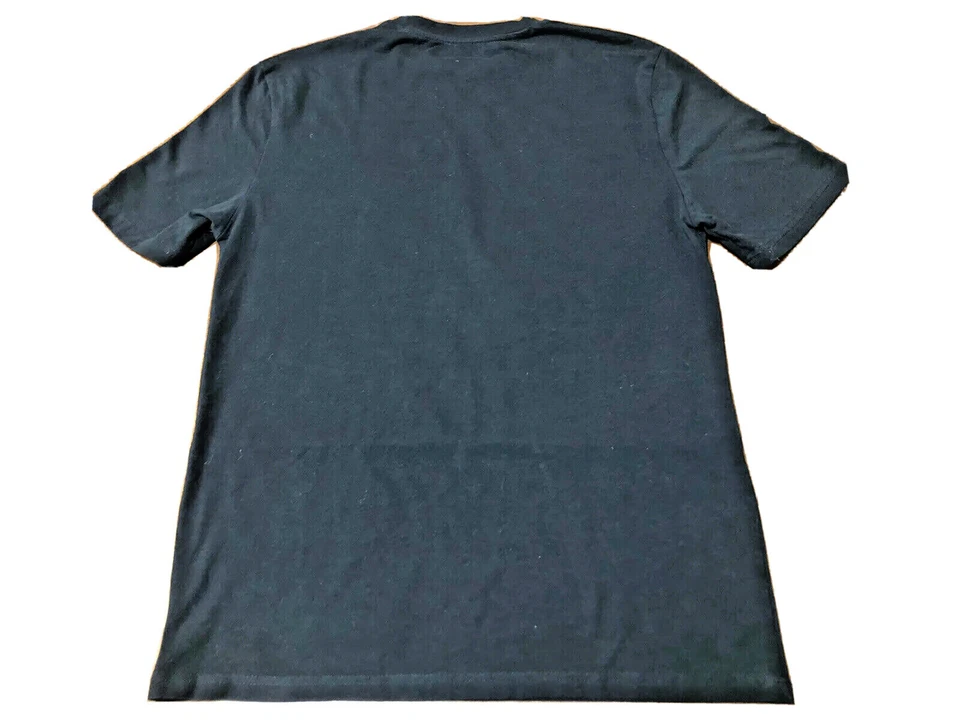 Camiseta Brooklyn Laundry #23 en relieve/para hombre (S) NEGRA algodón triple mezcla Foto 2 de 3