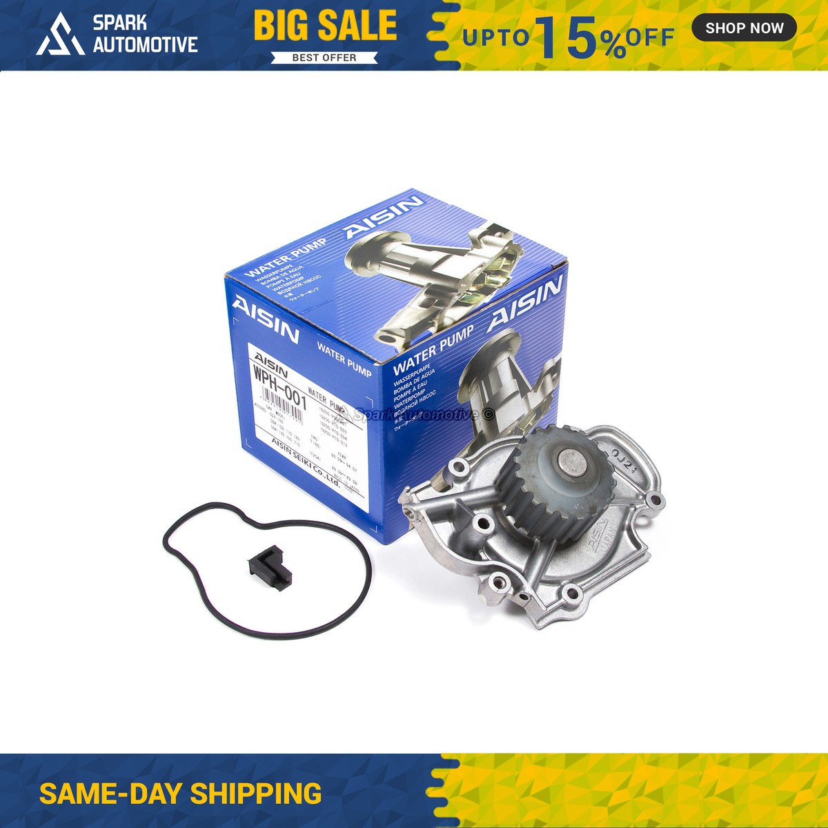 2000 Honda Accord 2.3L Water Pump