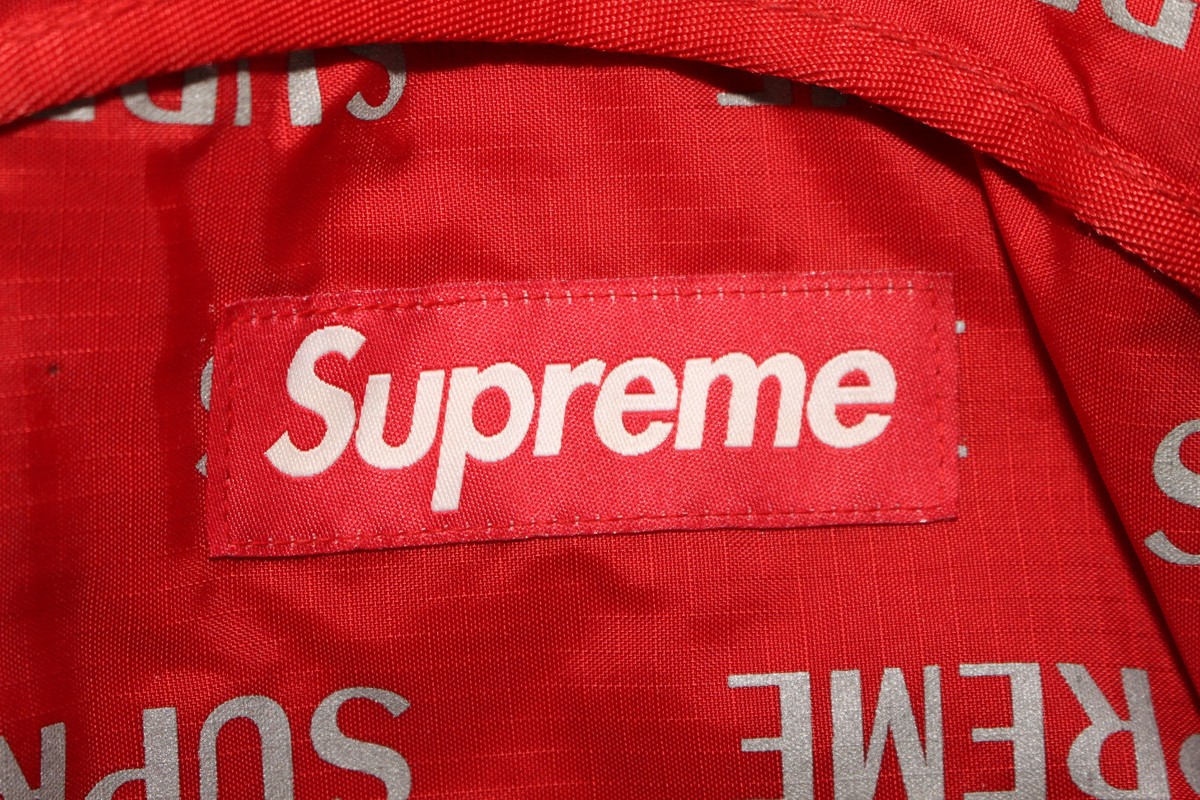 Supreme Backpack - 3M Reflective Repeat Logo 2016 (FW16) | eBay