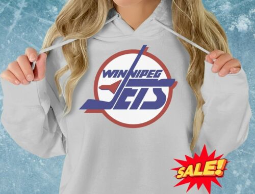 Winnipeg~Jets Pullover Hoodie, Size s-5xl, Hockey Playoffs Game Day Hoodie - Picture 1 of 5