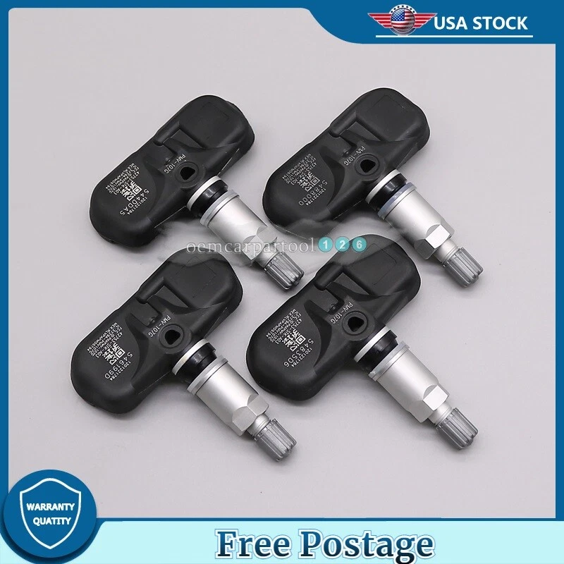 Sensor de presión de neumáticos TPMS de 4 piezas para Acura TSX RDX Honda Pilot 2007-15 315 MHz Foto 3 de 4