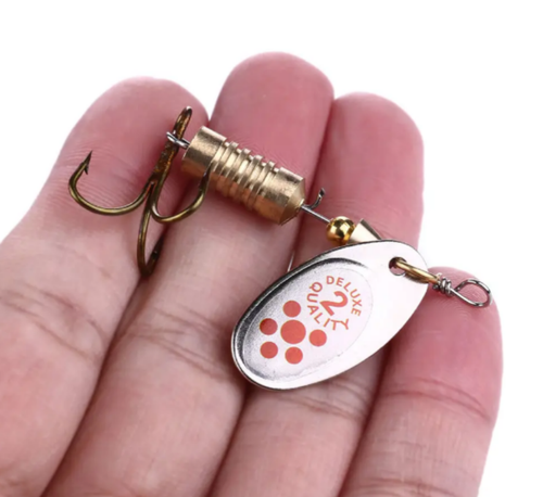 Metal Spinners For Mullet Bass MEPS Type 5 pack - Picture 3 of 5