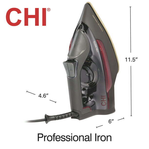 CHI Professional Clothing Iron Walmart Exclusive, Model# 13104