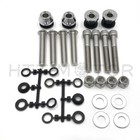 HardDrive Sissy Bar Docking Hardware Kit Chrome For 1984 99 Harley Softail Model