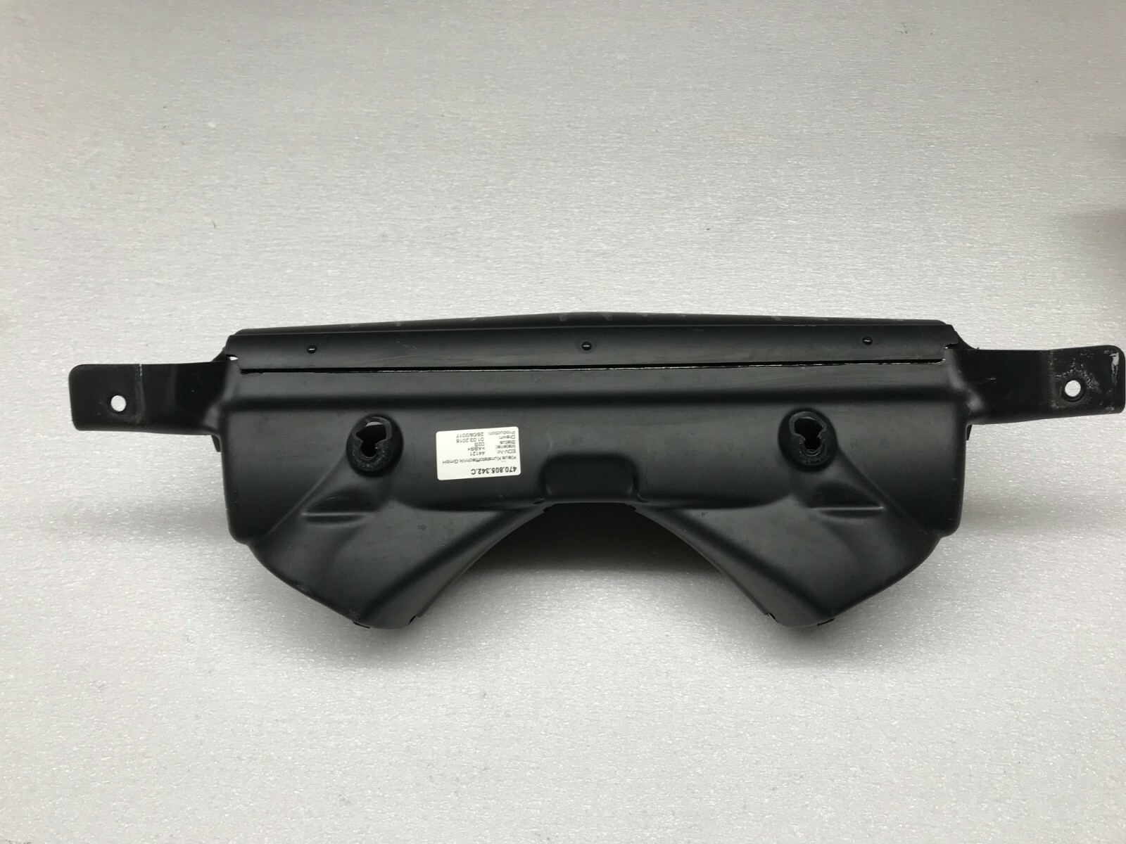 LAMBORGHINI AVENTADOR FRONT MIDDLE AIR DUCT GUIDE OEM 470805342C