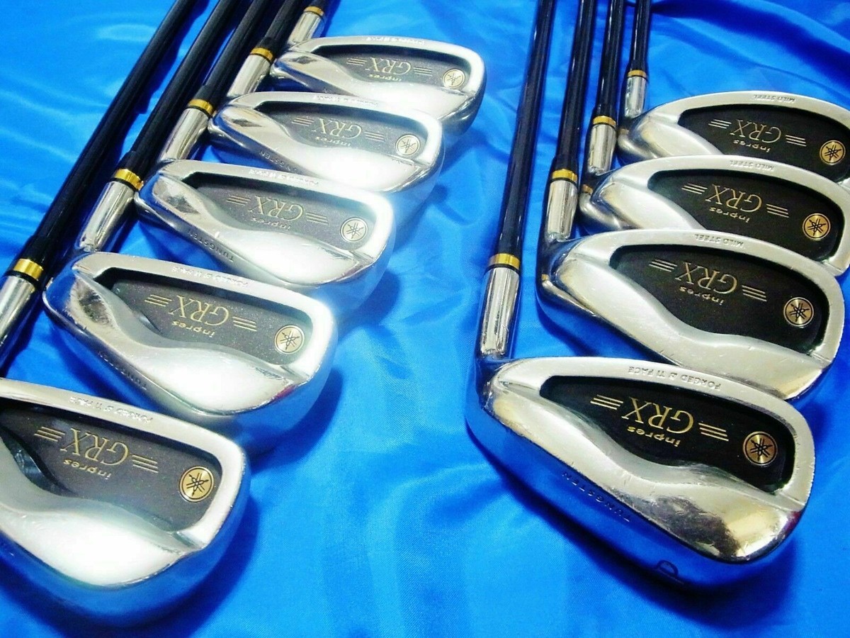 9Pcs!! YAMAHA PREMIUM MODEL INPRES GRX Regular Flex IRON SET | eBay