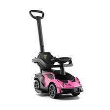 3-in-1Kids Ride on Push Car stroller Sliding Car Walking Cart w/Handle Guardrail
