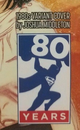 DC Comics ~ Action Comic #1000 ~ CUBIERTA VARIANTE de la década de 1980 por Joshua Middleton 2018 - Imagen 2 de 3