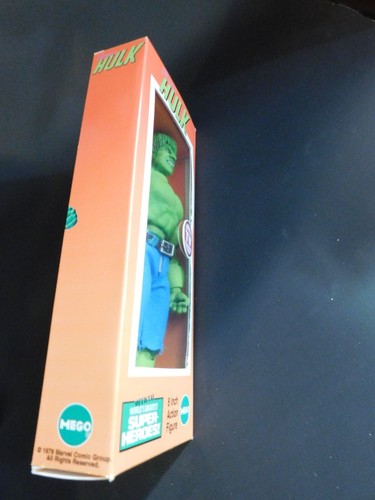 Mego 8" Action Figure Custom Marvel Comics Bill Bixby's Hulk Lou Ferrigno Boxed - Picture 12 of 13