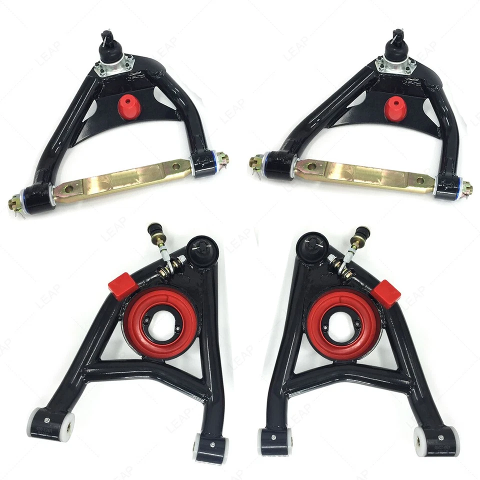 New for 1964-1972 Chevy Chevelle Upper and Lower Tubular Control Arms GM A Body - Imagem 2 de 4
