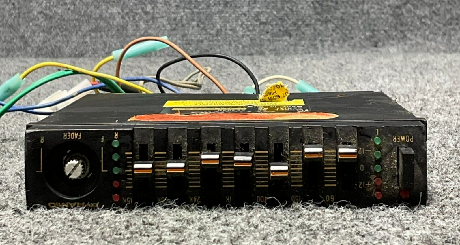 Pyramid SE403G Car Amplifier 🎚️ Equalizer Black Integra