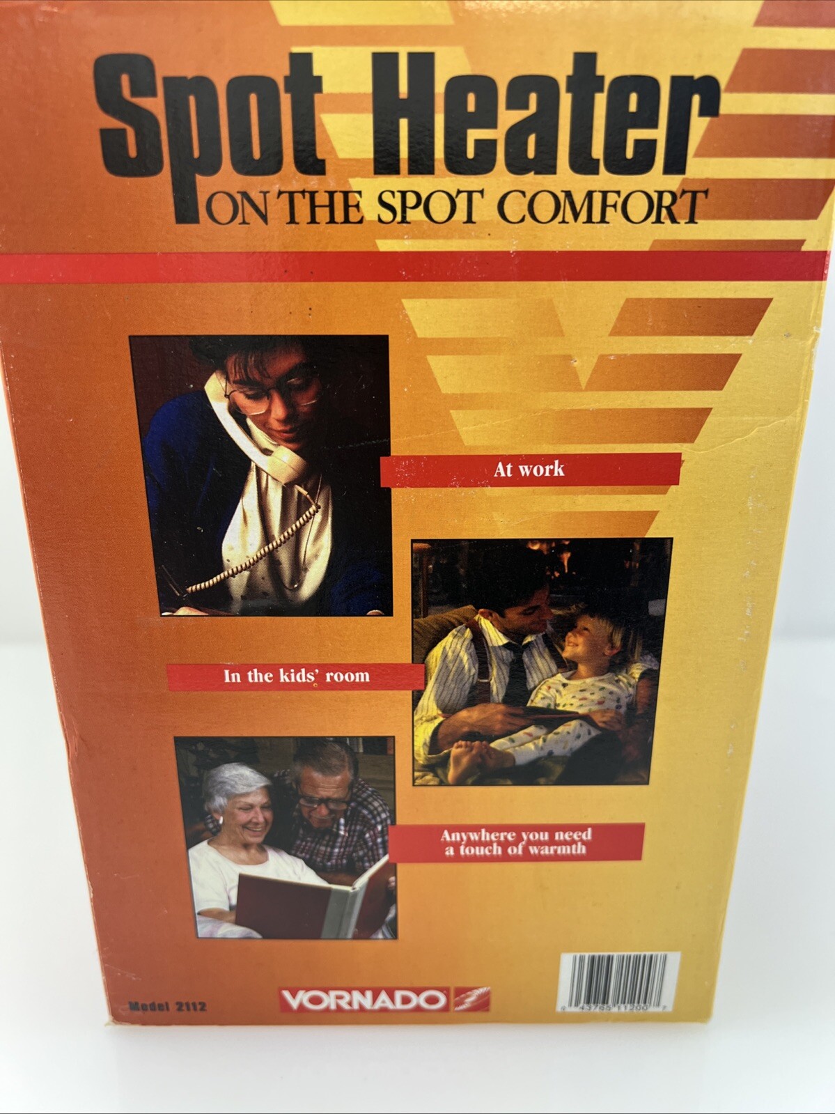 Vornado Spot Heater Whole Room, Cool Touch Cabinet, Quiet, Thermostat Control ￼￼