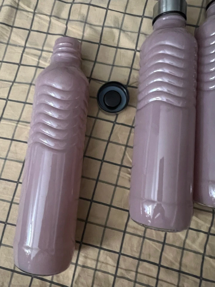 Экологичная элегантная стеклянная бутылка для воды - 24 унц набор из 4 - Изображение 3 из 3