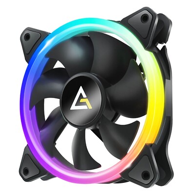 Antec Neon 120 ARGB PWM Fan 1600RPM 35 CFM 120mm 25.6 dB(A) 4 pin 1 Year