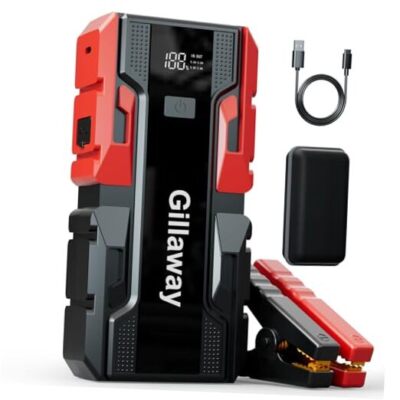 001B 3000A Car Jump Starter Battery Pack (up to 9.0L Gas and 7.0L 001B-3000A