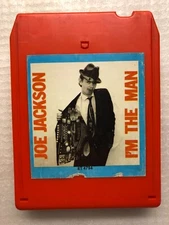 *** JOE JACKSON IM THE MAN 8 TRACK TAPE NICE FACE PLAYS GREAT NEW/PAD SPLICE ***
