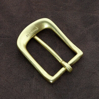 De Rechange Laiton Broche Simple Rectangle Cuir Boucle Ceinture 3cm (3cm) - Photo 1/4