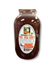 5 lbs 100 Raw, Unfiltered ORANGE BLOSSOM Honey 5lb