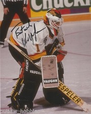 Vancouver Canucks Kirk McLean Signed Autographed 8x10 NHL Photo COA L