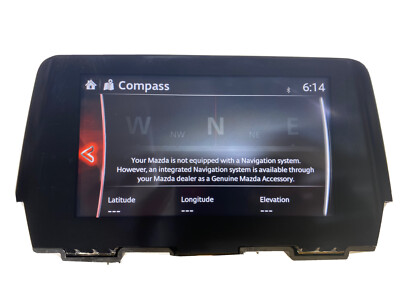 2017 Mazda 6 Factory OEM Navigation Display Screen GRT7611J0 for