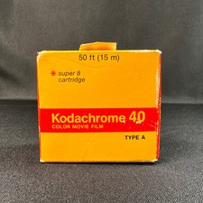 Kodak 70s Kodachrome 40 Color Movie Film EXPIRED 1978 Super 8 KMA 464 - NOS