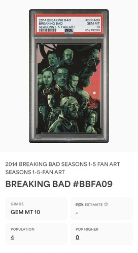 2014 Breaking Bad PSA 10 💎 Hologram - Picture 6 of 6