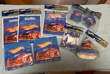 NEW Party Express HOT WHEELS Birthday Party Supplies NAPKINS Blowouts DATED 2000