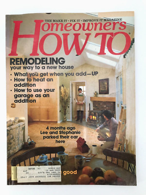 Vintage 1980s Homeowners How To Magazine Make It Fix It Improve It Mar/Ap 1982