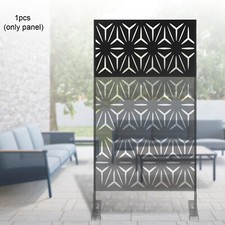 Outdoor Decorative Indoor Privacy Screen Panel Metal Laser Cut Privacy Screen
