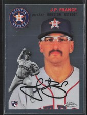 2023 Topps Chrome Platinum Anniversary J.P. France 142 RC | Houston Astros