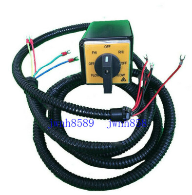Milling Machine Part Control Motor Rotary Cam Switch & Metal Shell & Cable New