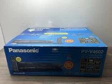 Panasonic PV-V4602 VCR VHS Player Video Recorder Hi-Fi Stereo VTG Blue Line New