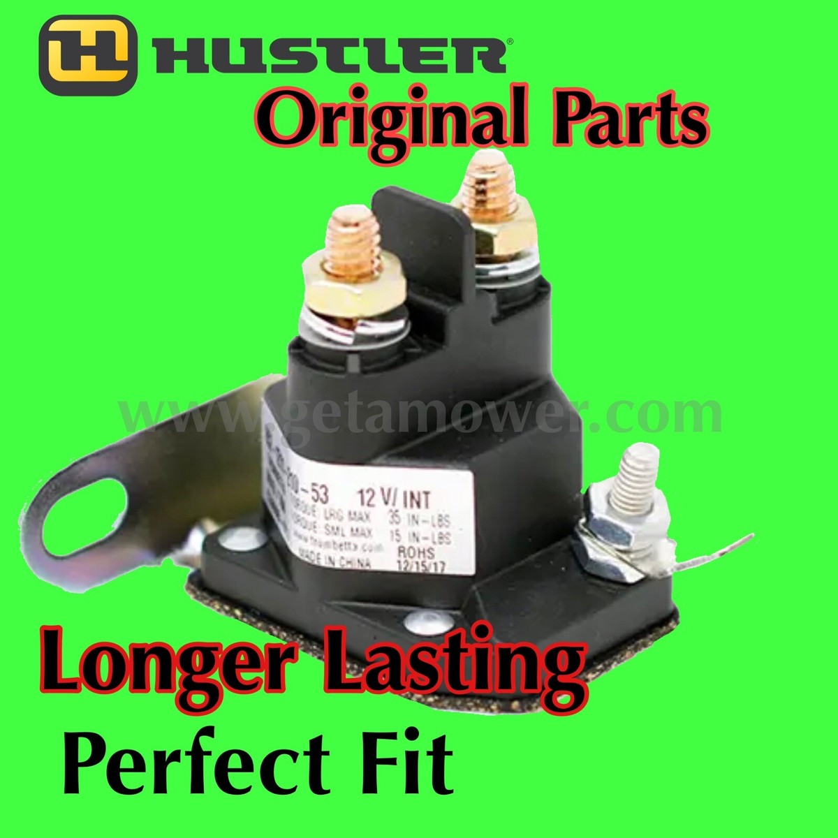 HUSTLER 030817 Starter Solenoid for sale online | eBay