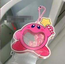 lot 20pcs kirby anime Acrylic Keychain Key Chain Girls boy Keyring