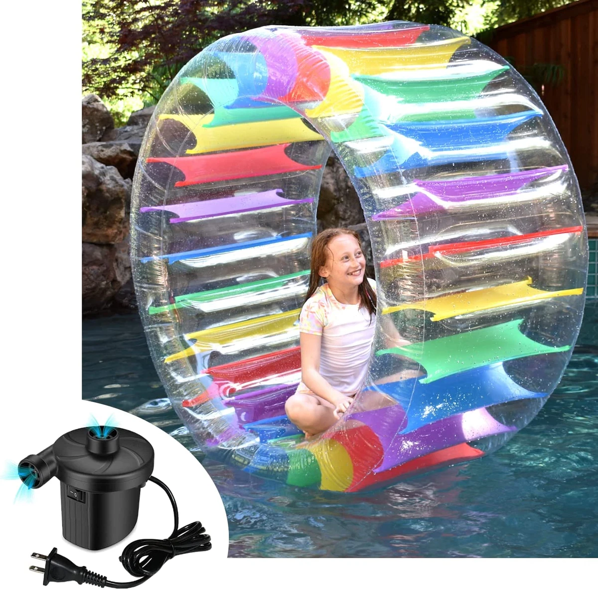 Pump to blow up pool floats sales
