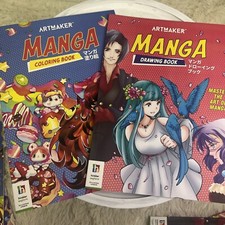 Art Maker Manga Coloring  Drawing Books by Hinkler Paperback Books