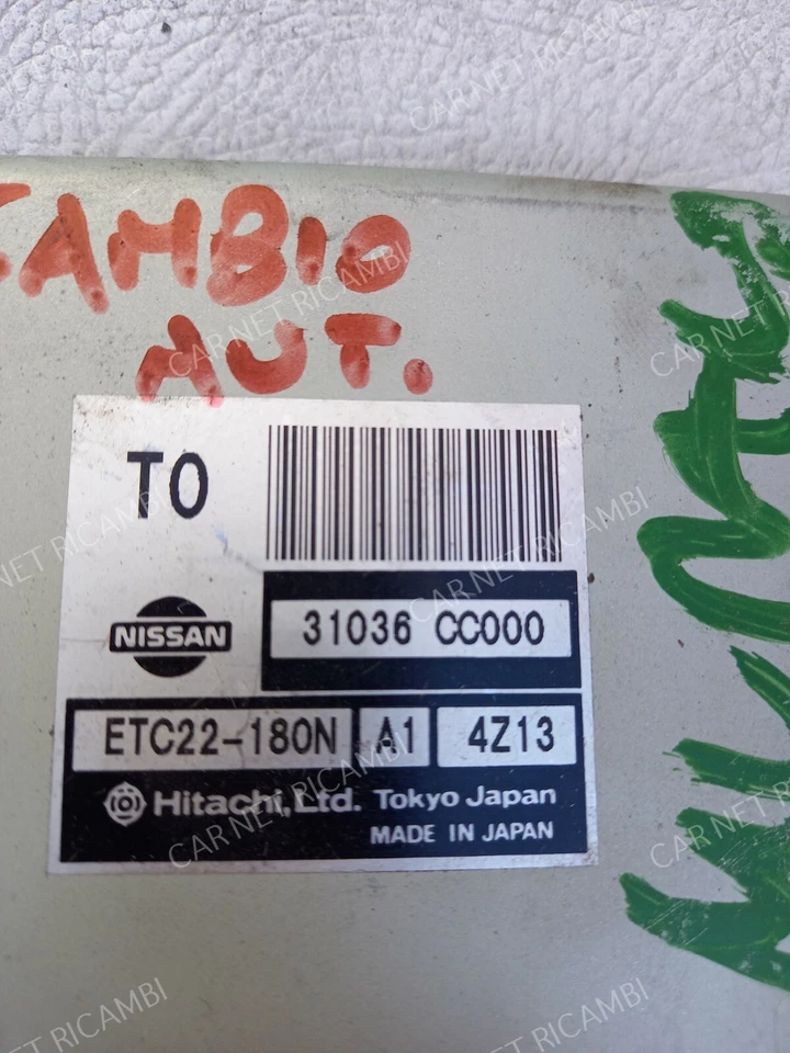 31036-CC000 HITACHI ETC22-180N CENTRALINA CAMBIO AUTOMATICO NISSAN MURANO I 3.5 - Immagine 2 di 4
