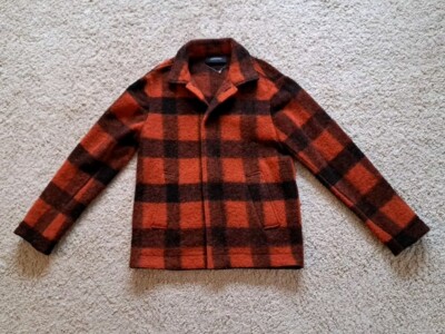 Peak Performance Herren Outdoor Wool Shirt Holzfäller Jacke Gr S 46 48 M 