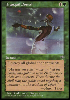MTG TRANQUIL DOMAIN PLAYED - PACIFIC DOMAIN - MRG - MAGIC