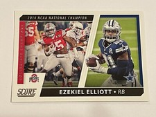 2021 Panini Score Football Collegiate Champions - Ezekiel Elliott - Ohio State
